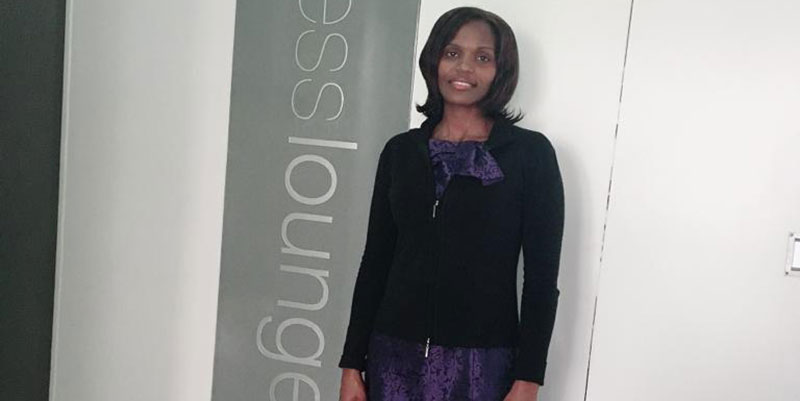Clare Nyamasyo, Area Manager Regus